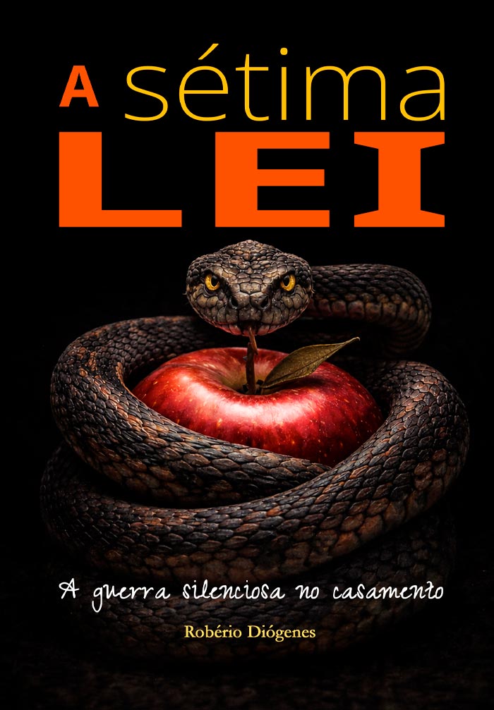 Capa do livro A Sétima Lei, de Robério Diógenes — Livro de autoajuda cristã sobre casamento e espiritualidade